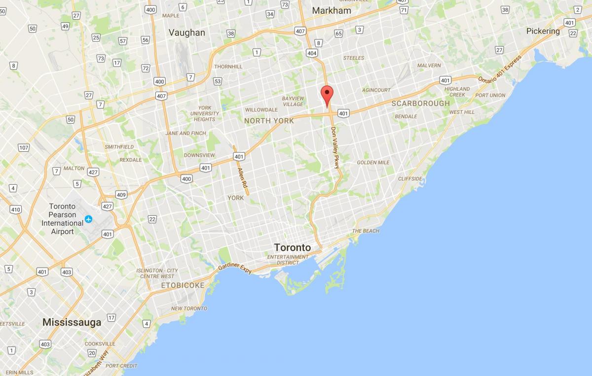 Χάρτης της Forest Parkway Toronto