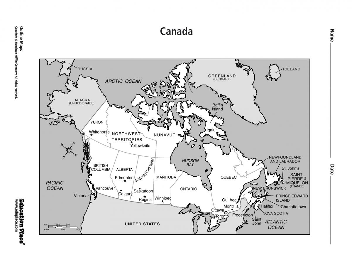 Χάρτης του Τορόντο στον καναδά