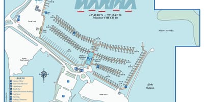 Χάρτης της Μπλοφατζής Park Marina