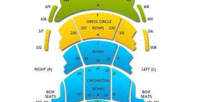 Χάρτης της Living Arts Centre Hammerson hall