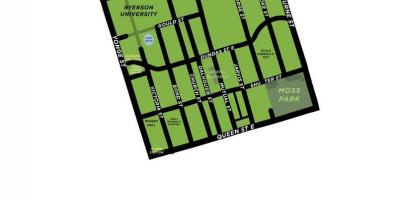 Χάρτης της Κήπο Διαμέρισμα επισκόπηση Τορόντο