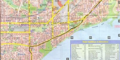 Χάρτης της Kingston road Ontarion