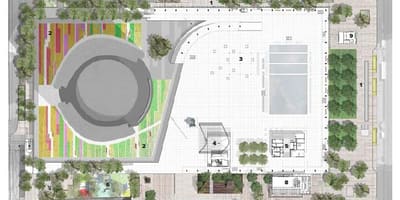 Χάρτης της Nathan Phillips Square ειρήνη κήπο