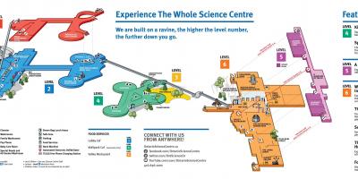 Χάρτης των Ontario science center