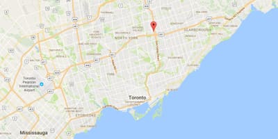Χάρτης της Forest Parkway Toronto
