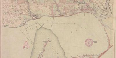 Χάρτης της γης Υόρκη, Τορόντο 1787-1884
