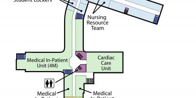 Χάρτης του Αγίου Ιωσήφ κέντρο Υγείας του Τορόντο επίπεδο 4