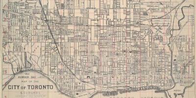 Χάρτης του Τορόντο 1902